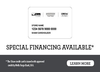 Special financing available | Degraaf Interiors