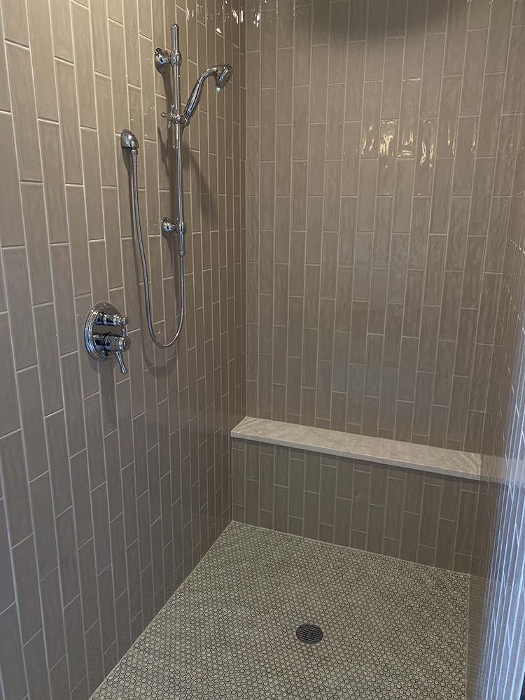 Shower room tiles | Degraaf Interiors