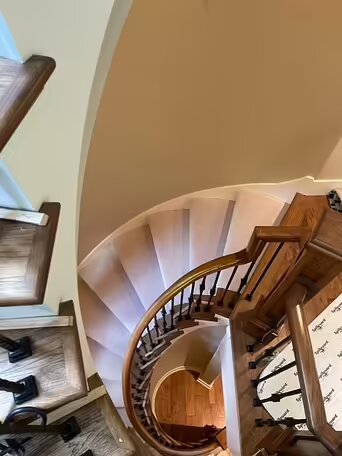 What an amazing gorgeous staircase | Degraaf Interiors