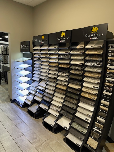 Variety of flooring products at Showroom | Degraaf Interiors