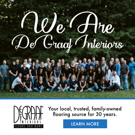 We Are DeGraaf Interiors - Your local, trusted, family-owned flooring source for 30 years.