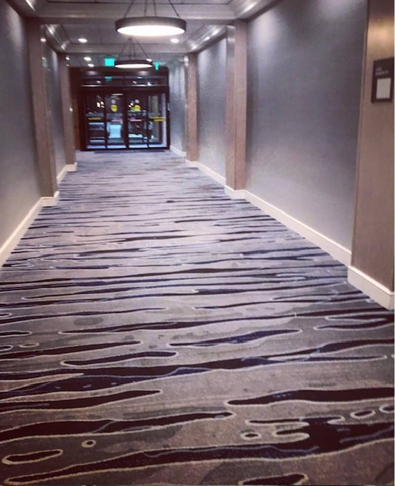 Commercial Project - hotel hallway