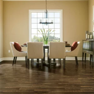 Dinning Area Hardwood Flooring | DeGraaf Interiors