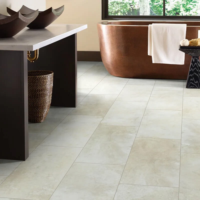Luxury Vinyl Flooring for Bathrooms | DeGraaf Interiors