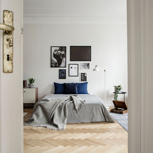 Bedroom Luxury Vinyl Flooring | DeGraaf Interiors
