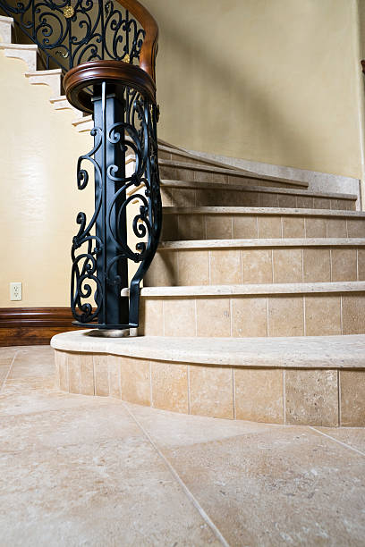 Natural Stone or Tile Floors | DeGraaf Interiors