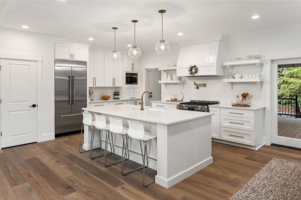 Kitchen Luxury Vinyl Flooring | DeGraaf Interiors