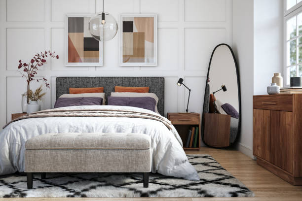Bedroom Area Rug | DeGraaf Interiors