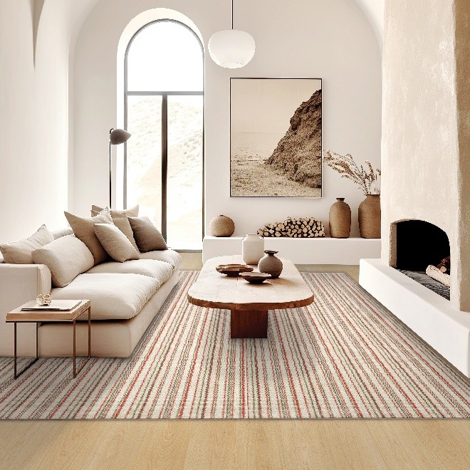 Smartstrand carpet in the living room by Degraaf in Grand Rapids, MI - Hudsonville, Mi.