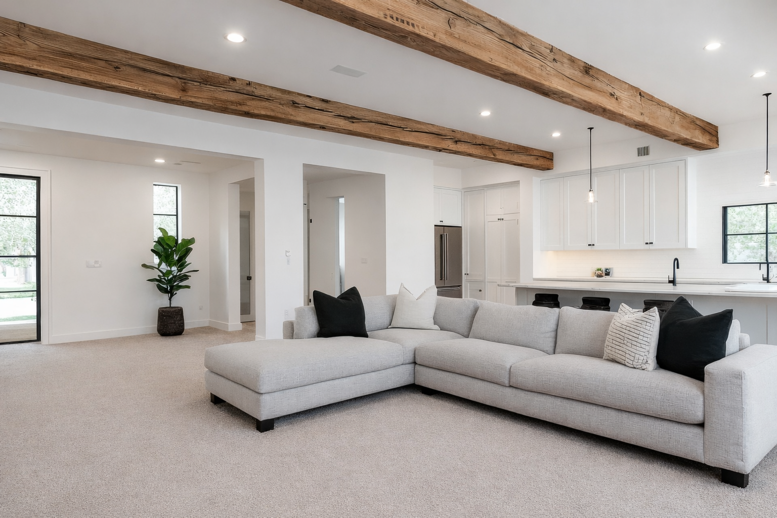 Carpet and Modern Farmhouse Design