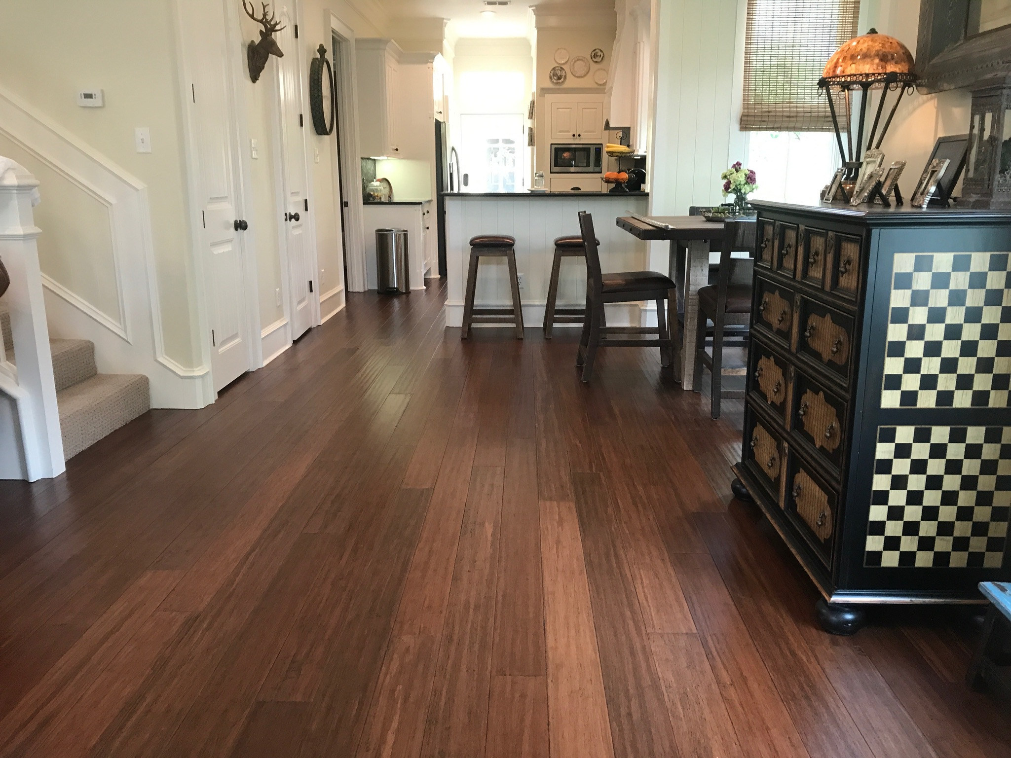 Gray Hardwood Floors Had Their Moment and Warm Tones Are Taking Over