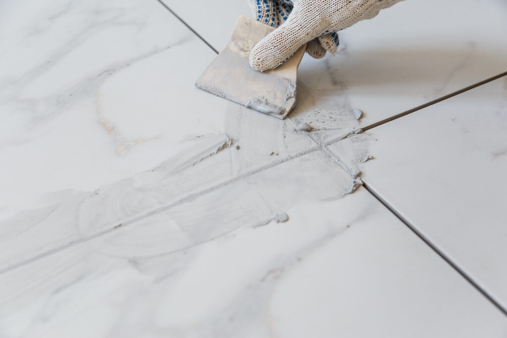 Tile Flooring and Drout Joints