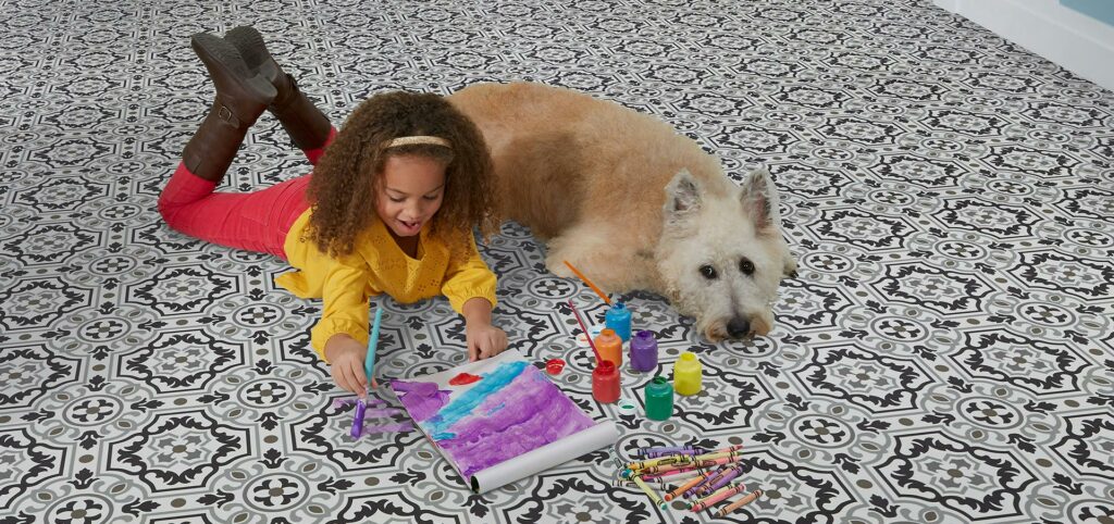 Sheet vinyl flooring in Ada & Hudsonville, MI