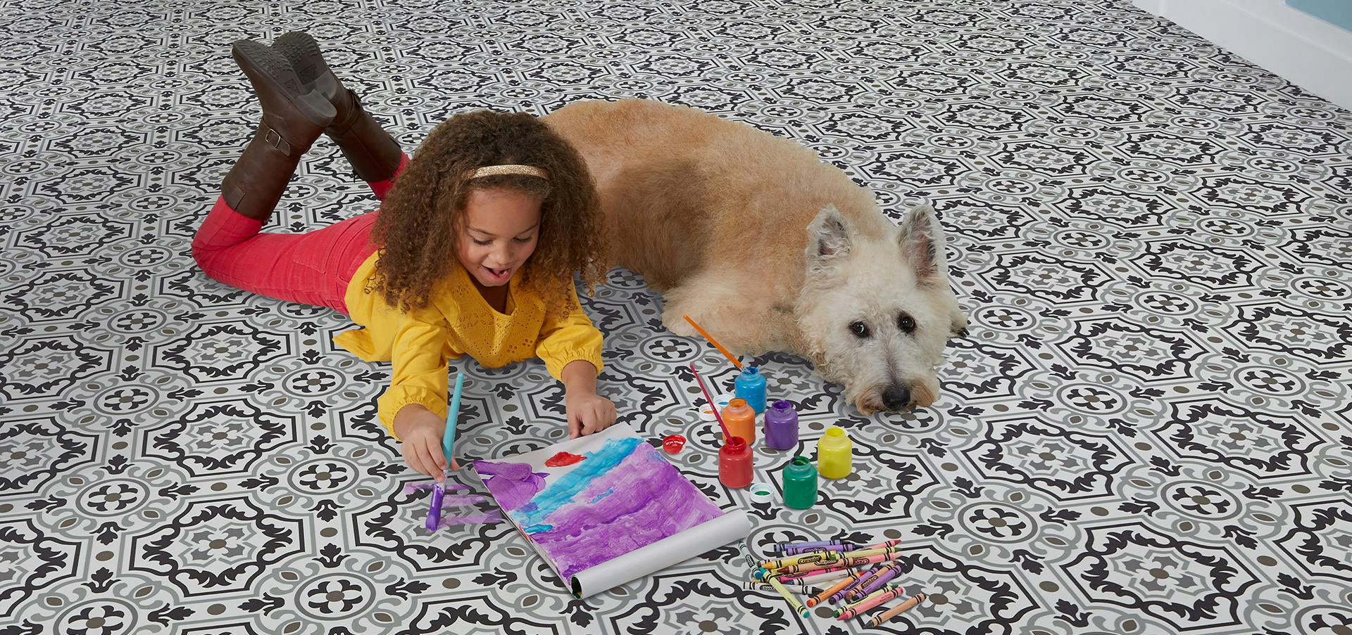 Sheet vinyl flooring in Ada & Hudsonville, MI