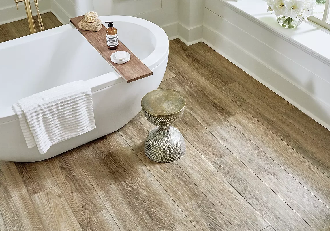 Bathroom flooring
