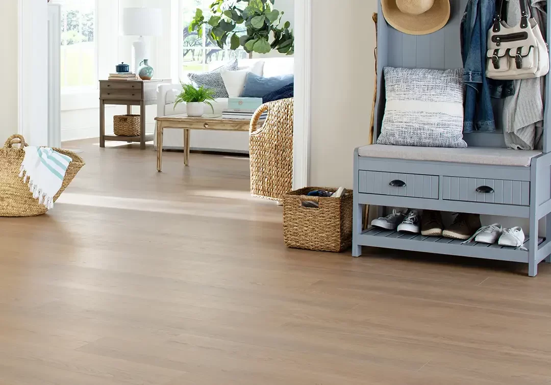 Wood look tiles